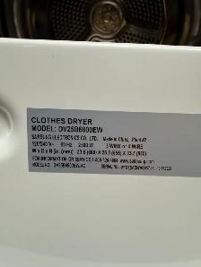 USED LESS THAN 1YEAR SAMSUNG SET APARTMENT SIZE WASHER AND DRYER - Photo 4