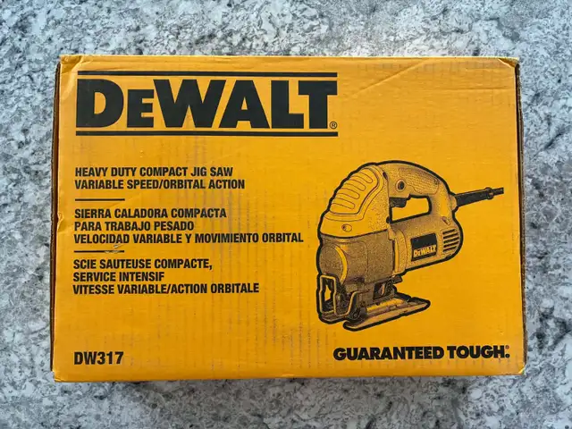 New Dewalt Jig Saw