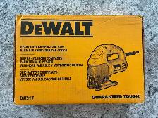 New Dewalt Jig Saw