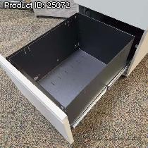 Herman Miller 2 Drawer Pedestal File Cabinets w/ Cushion Tops - Photo 2