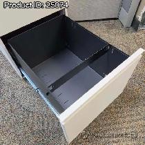 Herman Miller 2 Drawer Pedestal File Cabinets w/ Cushion Tops - Photo 6