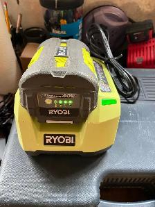 Ryobi Leaf Blower with Battery and Charger - Photo 3
