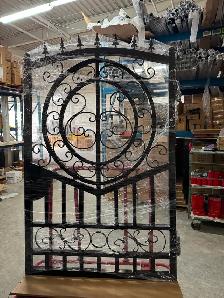 Aluminum and Steel Metal Single Dual Swing Driveway gates - Photo 5