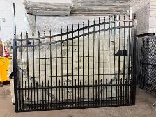 Aluminum and Steel Metal Single Dual Swing Driveway gates - Photo 6