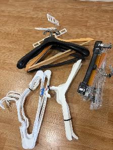 Assorted Clothes Hangers Bundle (30 Pieces) -