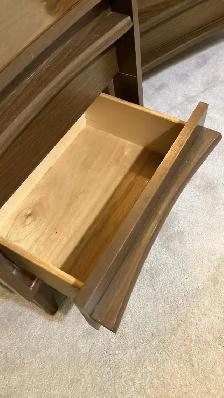 Mid century. Ensemble chambre à coucher. 2 tables de chevet nigh - Photo 8