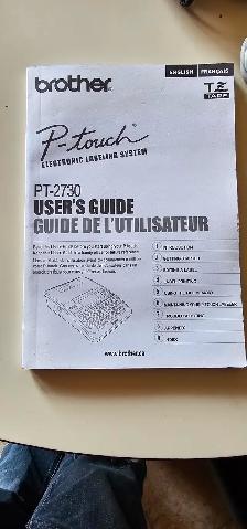Brother PT-2730 P-touch Label maker 9/64' to 1' tape sizes - Photo 4