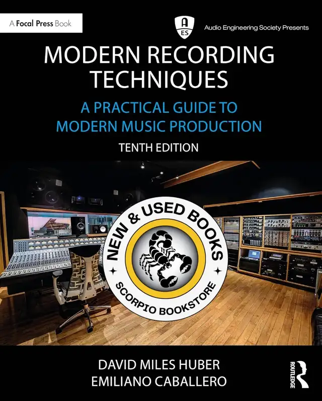 Modern Recording Techniques 10th Edition Huber 9781032197159