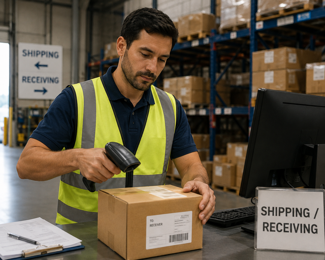 Warehouse Associate – Shipping & Receiving