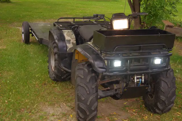 Honda Foreman & Trailer