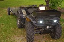 Honda Foreman & Trailer