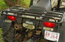 Honda Foreman & Trailer - Photo 3