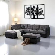 New Classy Sectional Sofa Set With Left Storage Chaise