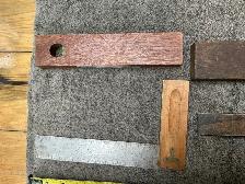 One Vintage Wood Straight Edge Level & 3 Wood Spirit Levels ! - Photo 8