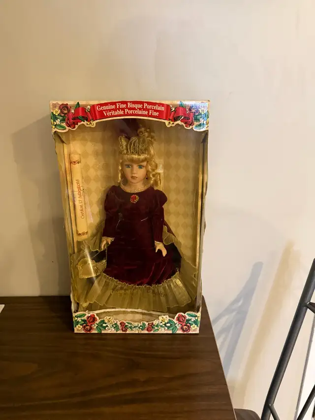Porcelain Dolls with certificate of authenticity