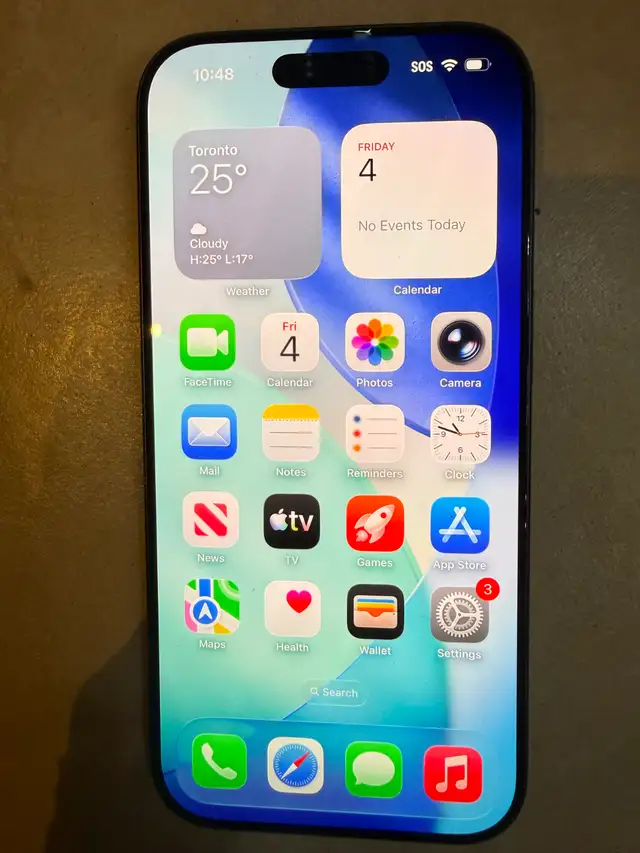 Apple iPhone 17 Cell~256 Gigs