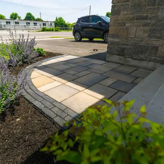 $12 per square foot all included installation  Interlock Service
