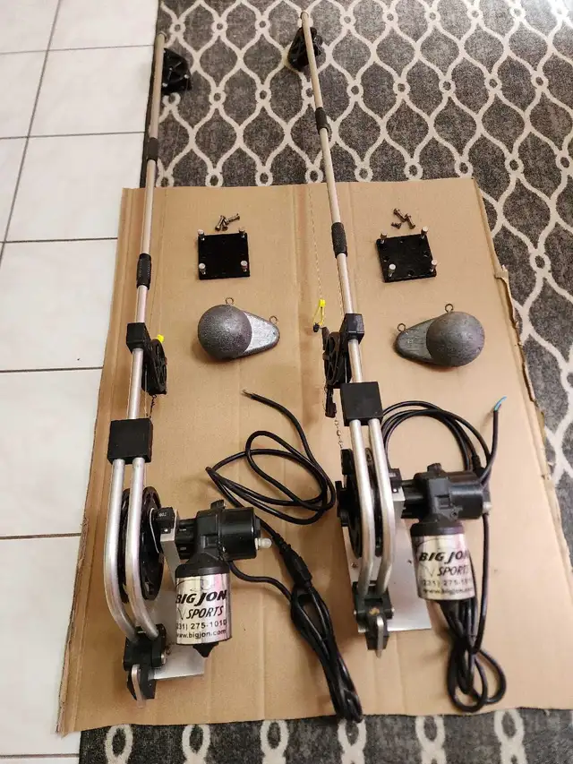 Big Jon electric downriggers