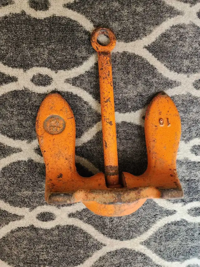 10 lb cast iron anchor