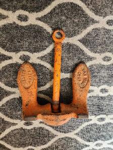 10 lb cast iron anchor - Photo 2