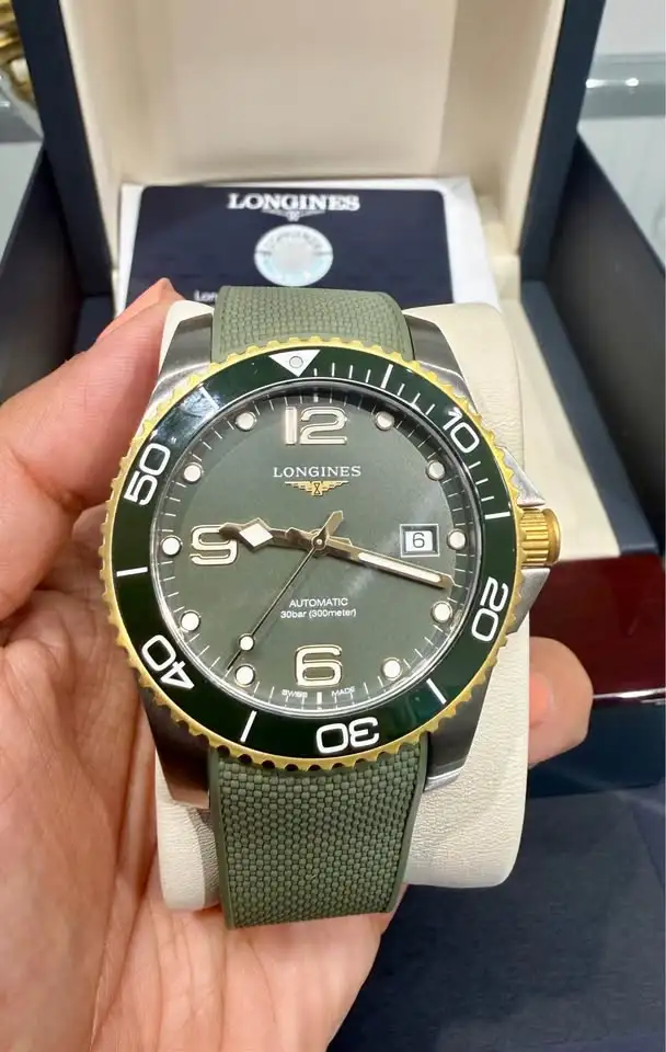 Longines HydroConquest Green Men's Watch