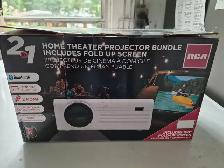 RCA - 2 in 1 Home Theatre Projector Bundle