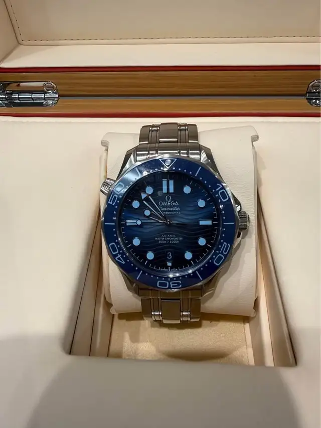 Omega Seamaster Diver 75TH Anniversary Summer Blue
