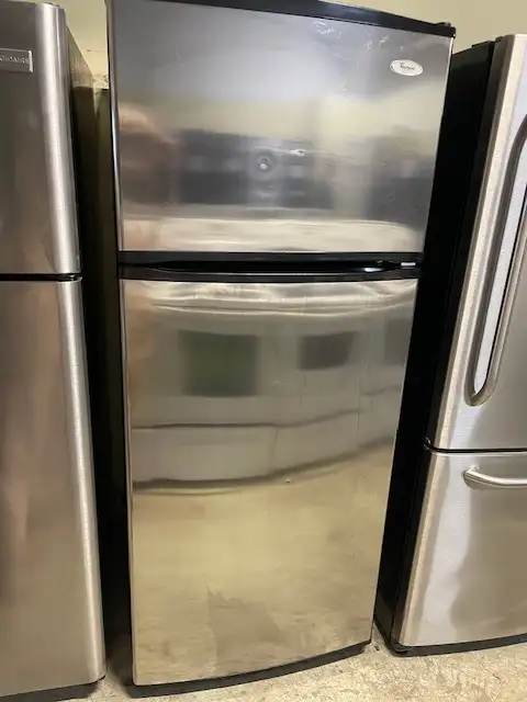 Réfrigérateur stainless 28'' Whirlpool