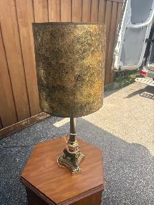 Free delivery used Vintage Brass Lamp - Photo 5