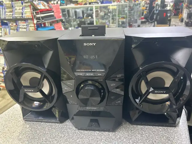 Sony HCD-EC619IP Mini CD AM/FM USB Stereo System