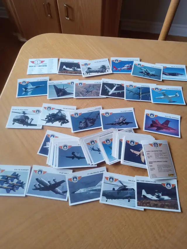 Carte Action 1992 Ailes de feu 56 cartes (020926-956)
