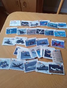 Carte Action 1992 Ailes de feu 56 cartes (020926-956)