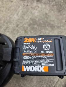 Worx 20V Cordless Leaf Blower with 20V Battery - Photo 4
