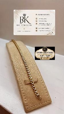 10K  yellow Gold Bracelet  # R 28 - Photo 2