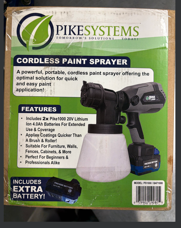 CORDLESS PAINT SPRAYER FOR SALE $20