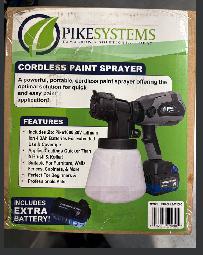 CORDLESS PAINT SPRAYER FOR SALE $20