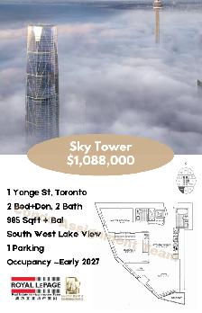 Sky Tower Assignment With Parking!!