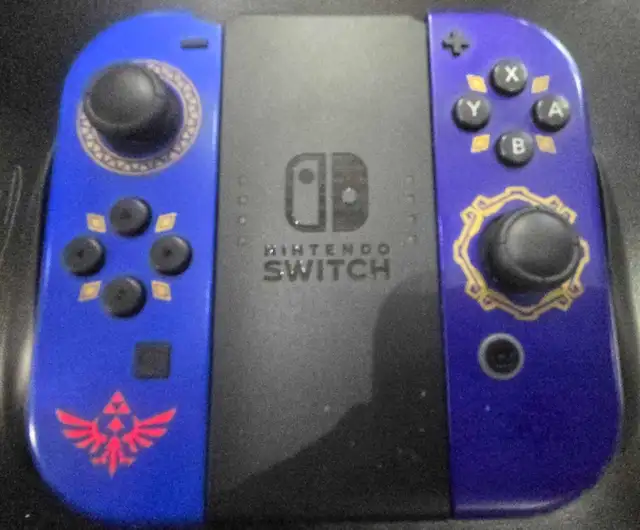 AS IS NINTENDO SWITCH CONTROLLER ZELDA JOYCON