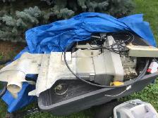 50 HORSEPOWER EVINRUDE OUTBOARD MOTOR/CONTROLS ETC - Photo 6
