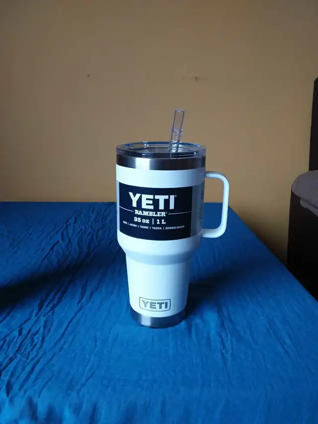 YETI mug, never been used!