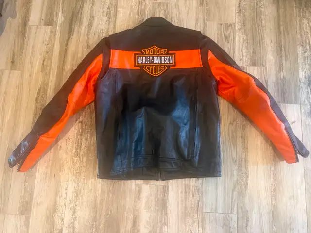 Mens Harley Davidson Leather Jacket 42-44 - NEW