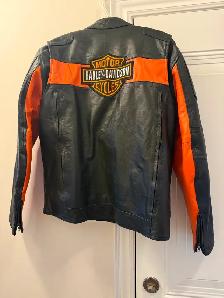 Mens Harley Davidson Leather Jacket 42-44 - NEW - Photo 2