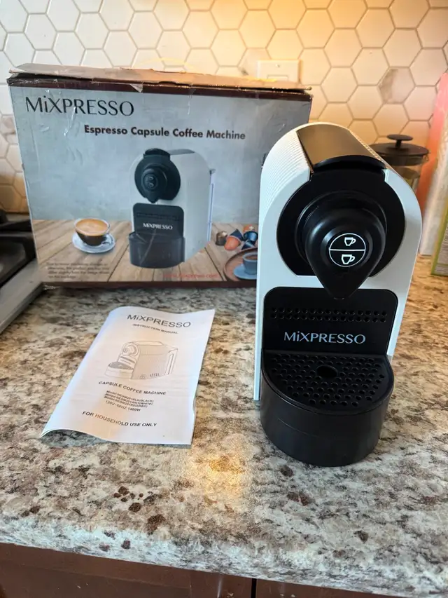 Mixpresso Espresso Machine for Nespresso Compatible Capsule