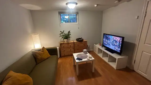Furnished 1 Bedroom Basement suite