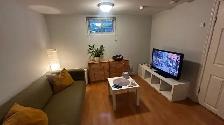 Furnished 1 Bedroom Basement suite
