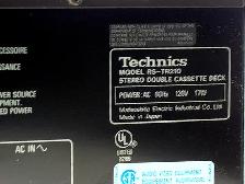 Technics RS-TR210 Cassette Deck. Auto Revers. - Photo 6
