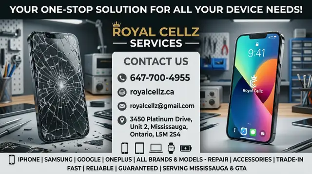 Mississauga’s #1 Mobile Fixing Shop | Buy, Sell & Trade-In at Ro