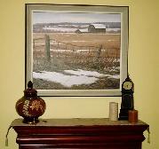 Electric Fireplace Mahogany Wood w/Remote Control - Photo 7