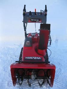 Souffleuse HONDA HSS724CT Snowblower Souffleur chenilles - Photo 5
