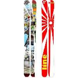 Downhill skis
